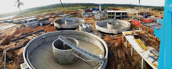 The treatment plant Turkish firm to finish water project ahead of schedule